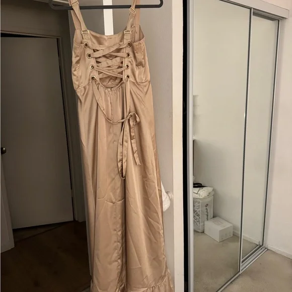 Show Me Your MuMu Champagne Dress - Clarissa Corset - Picture 7 of 10